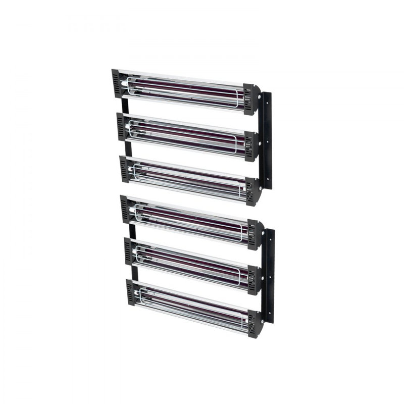 Lampe de séchage à peinture, 3000 W à séchage rapide 110 V, 47,2 x 39,3 pouces carrés, surface de cuisson, pulvérisation / cabine de cuisson, lampe de chauffage à infrarouge, lumières de chauffage pour voiture