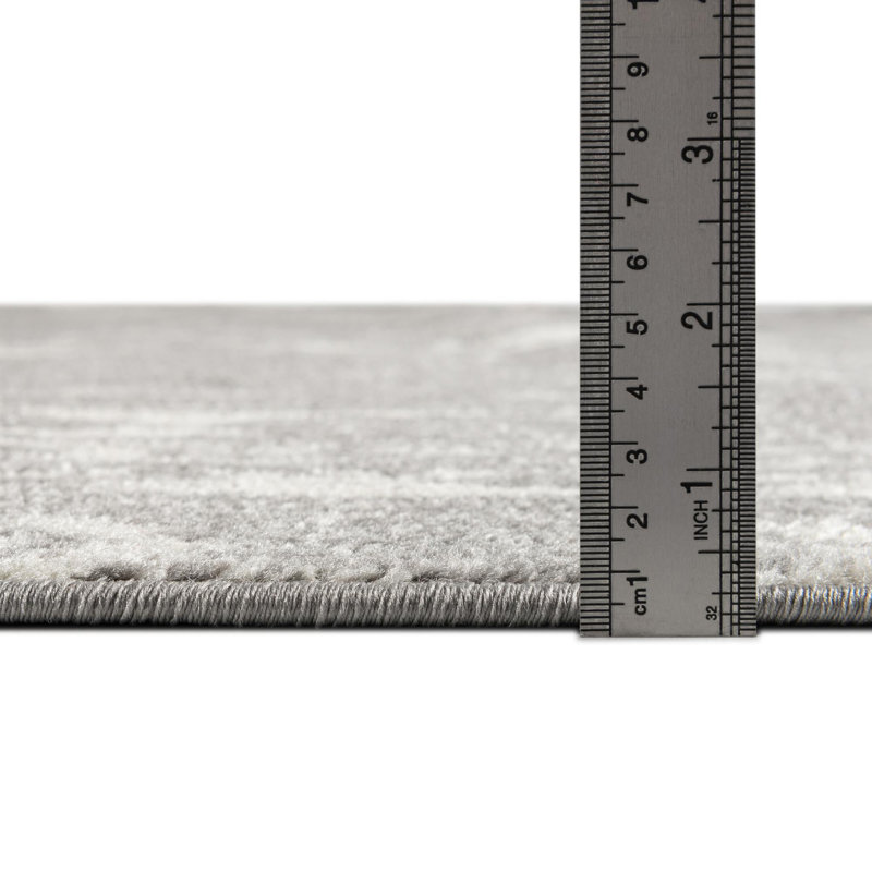 Geometric Indoor Rug, Rectangle 9'10" x 13'