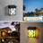 Satin Black Solar Powered Integrated LED Deck Light Kit