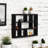 Rashid 9 Piece Pine Floating Shelf-8970273