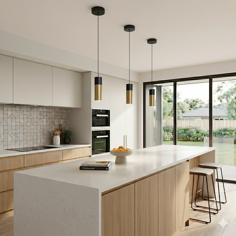Costigan 1 - Light Single Pendant, Brass