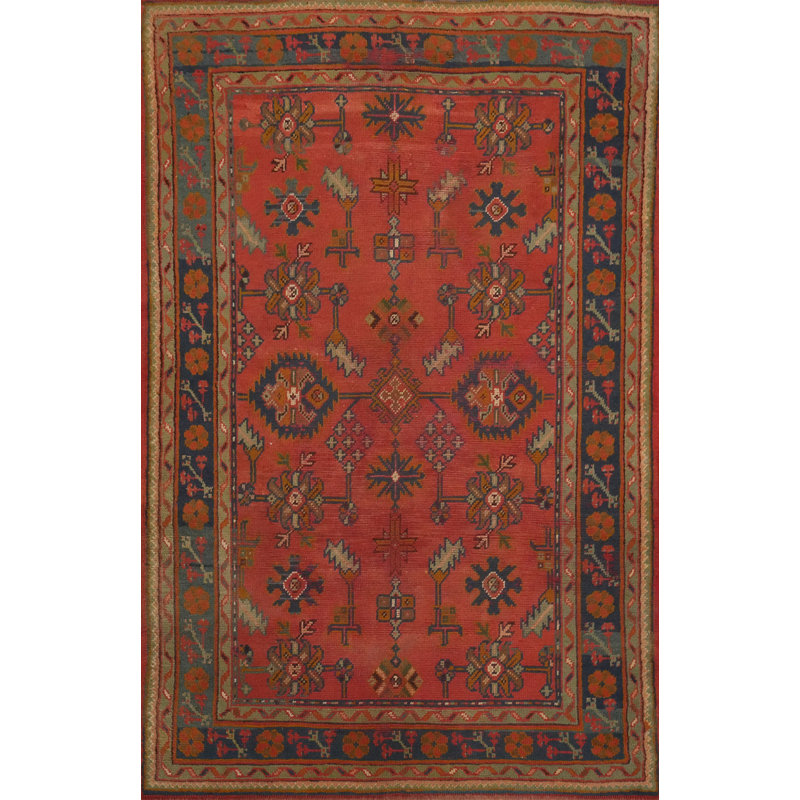 Tapis transitionnel pré-1900 Oushak 6 x 8