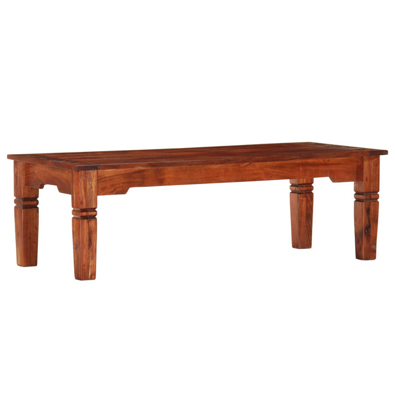Derosier Solid Wood Four Leg Coffee Table