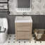 Meuble-lavabo simple 23,5 po avec plateau Laverock-832213102