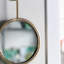 Miroir rond en fer