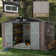 10 ft. W x 8 ft. D Metal Storage Shed with Metal Base Frame Kit