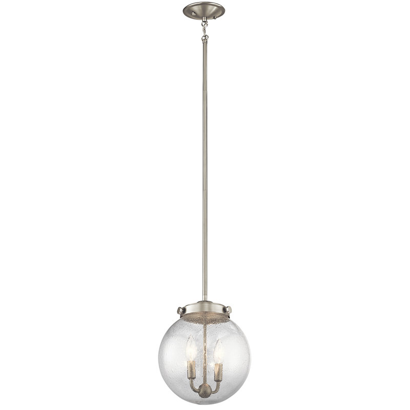 Adamell 2 - Light Single Pendant, Brushed Nickel