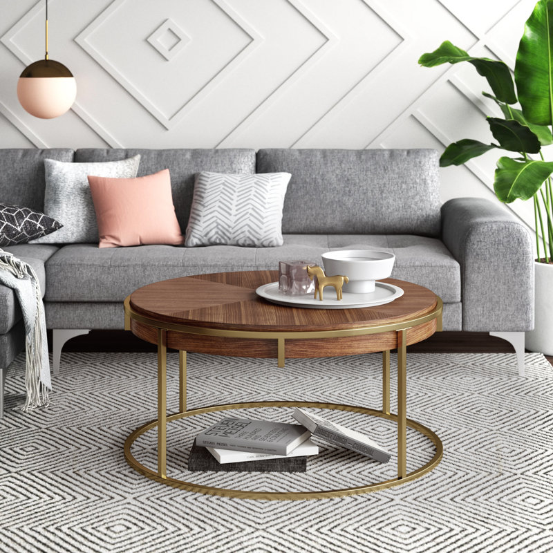 Simmerman Single Coffee Table, Brown