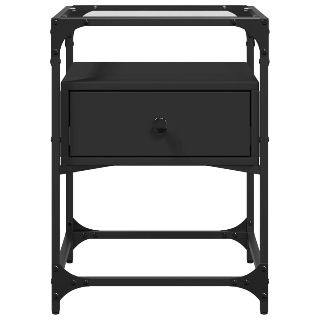 Borough Wharf Bedside Cabinet 40X40x55 Cm Engineered Wood