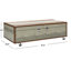 Table basse à roulettes avec rangement Rocker-20946800