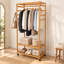 Billman 78.5 cm Rolling Clothes Rack