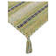 Azizi Striped Hand Woven Cotton Yellow Rug-102097862