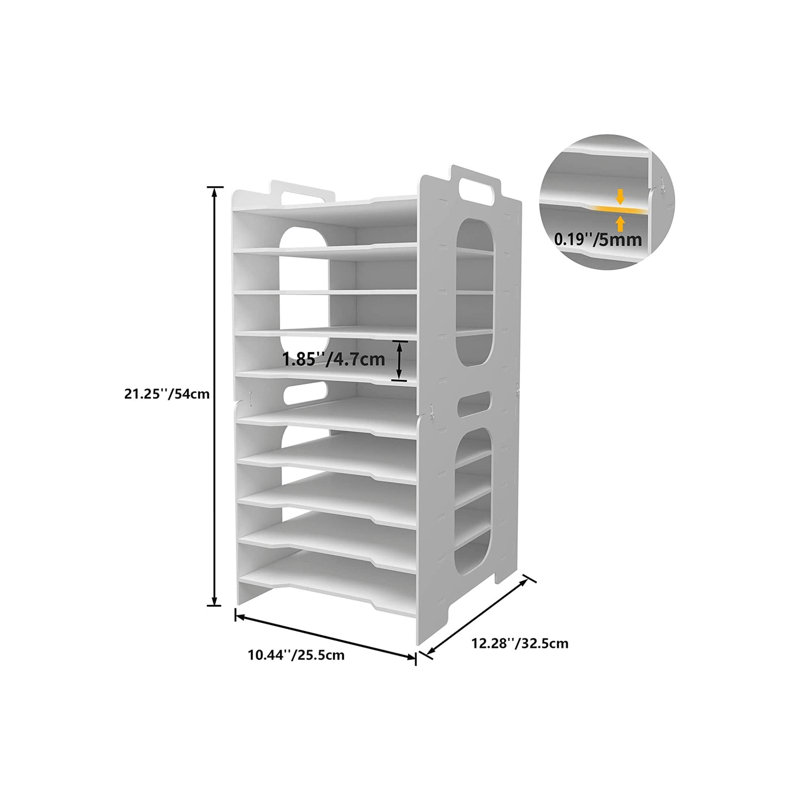 Polyvinyl Chloride (PVC) Desk Organiser