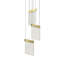 V Panels 3 - Light LED Pendant-368447024