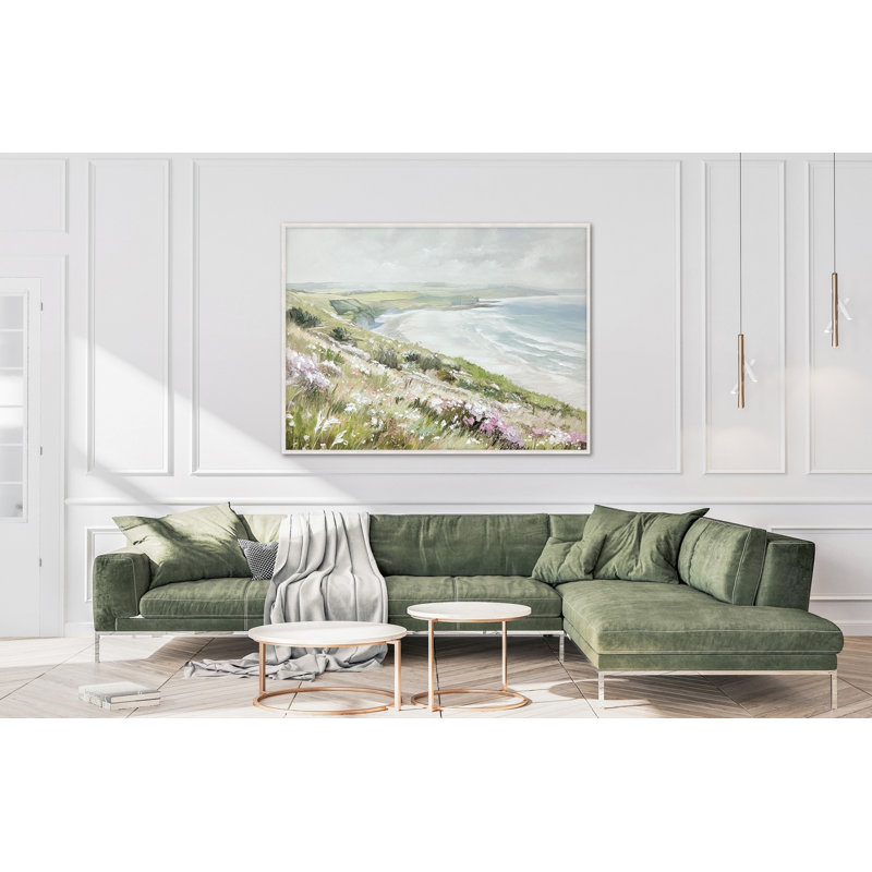 Art mural sur toile Blooming Cliff