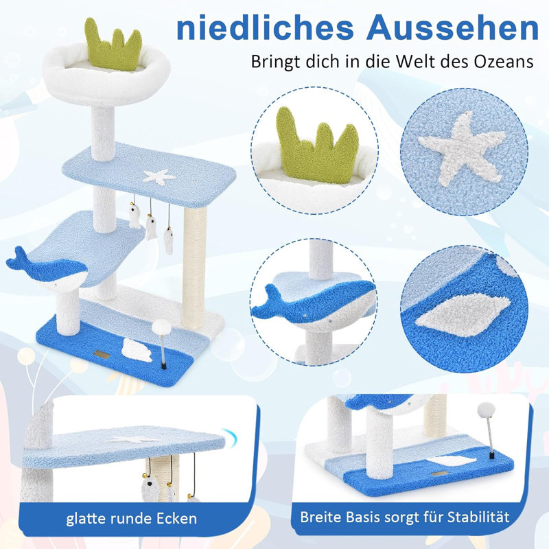 86 cm H Cat Tree / Condo