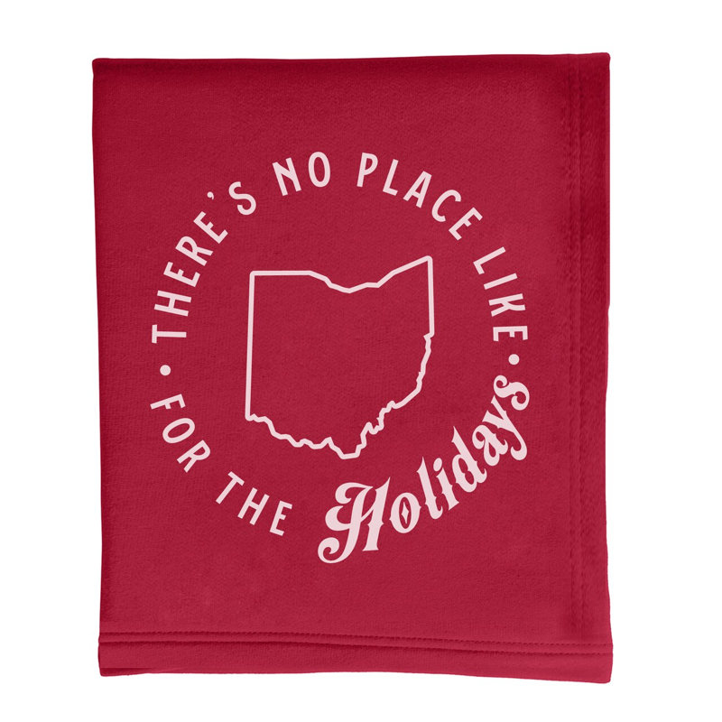 Hand Woven Throw Blanket, Red