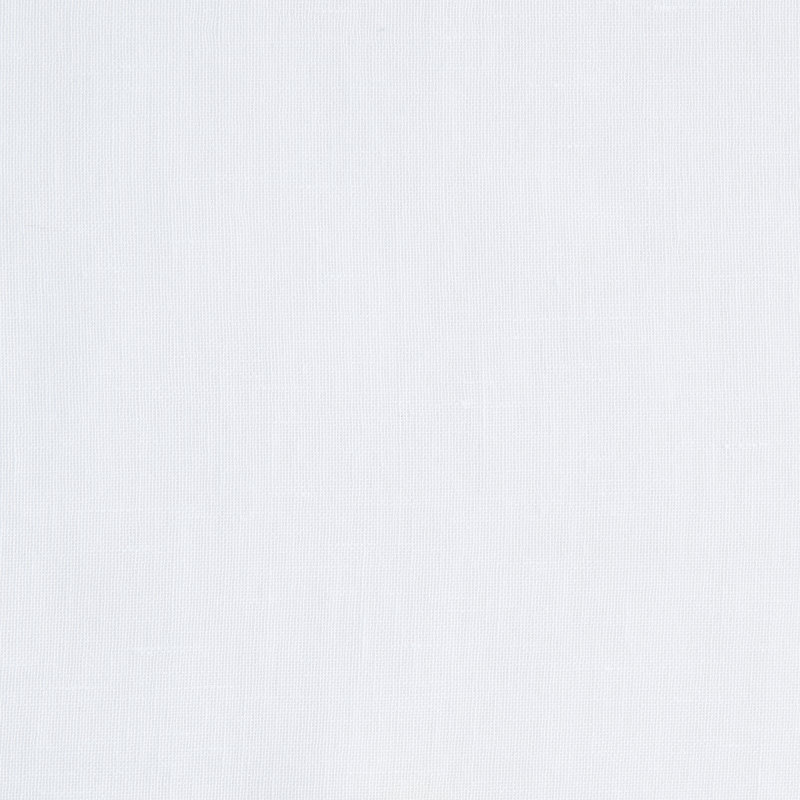 White Sheer Polyester Tab Top Window Curtain Panel, 87" Length
