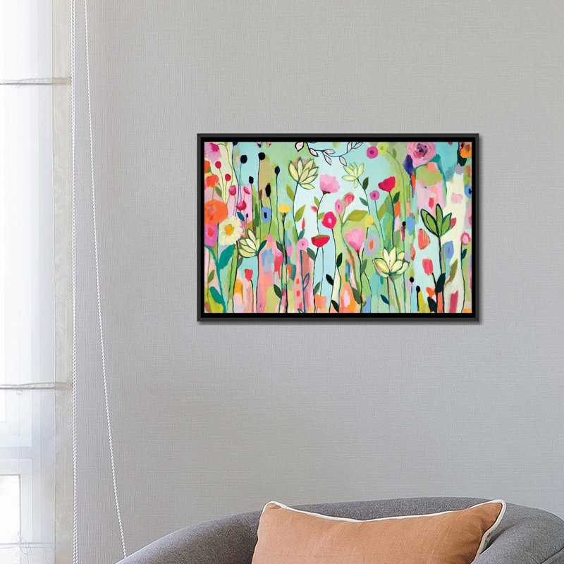 «Bounty II», impression sur toile, H 18 po x l 26 po x P 1,5 po, Toile avec cadre noir, Pas de tapis