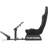 Playseat® Evolution Racing Suède Lightweight Carbon Quality Steel Foldable Racing Simulator Cockpit, Black