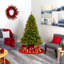 Lighted Artificial Spruce Christmas Tree-2008264148