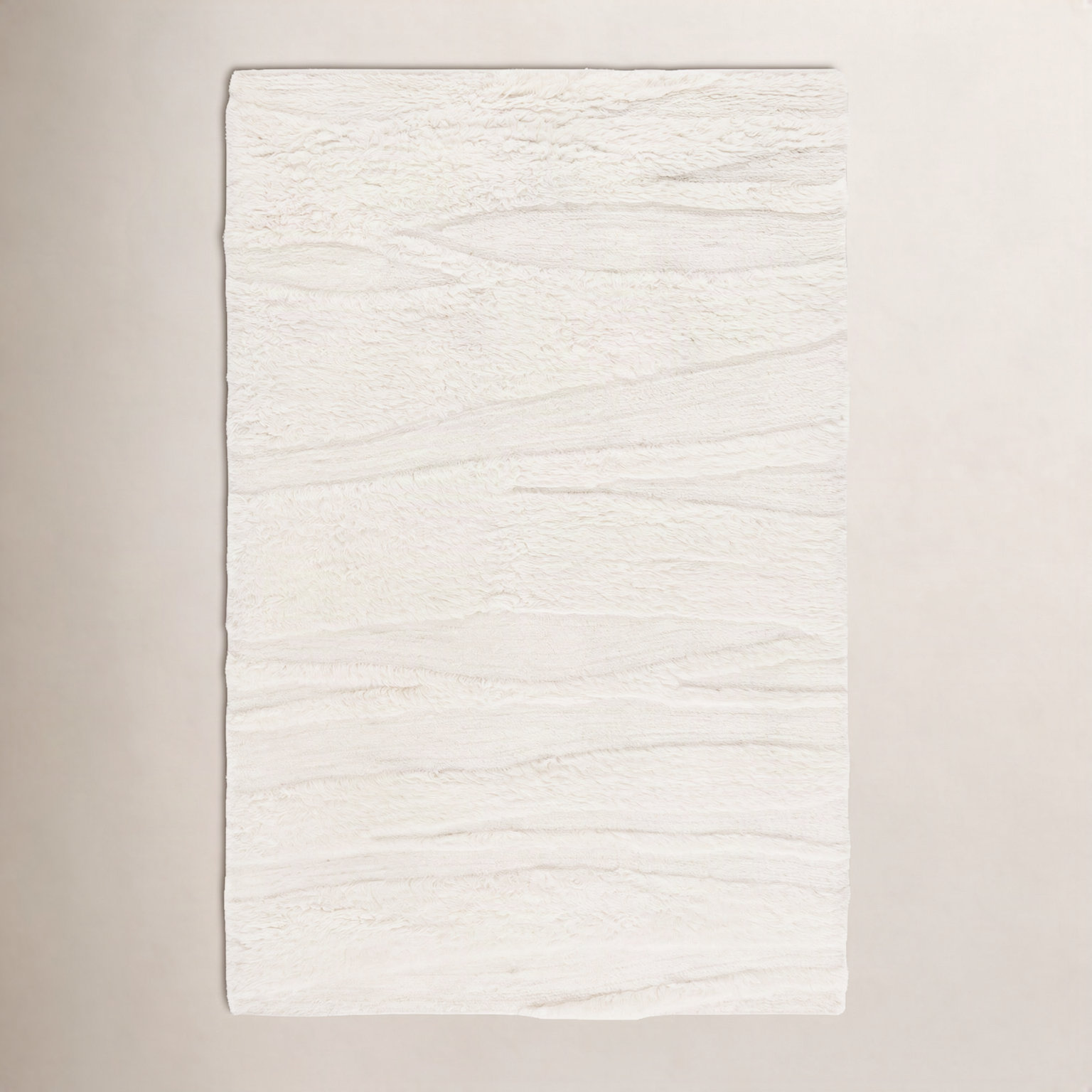 Casablanca Hand-Woven Wool Rug, Rectangle 4' x 6'