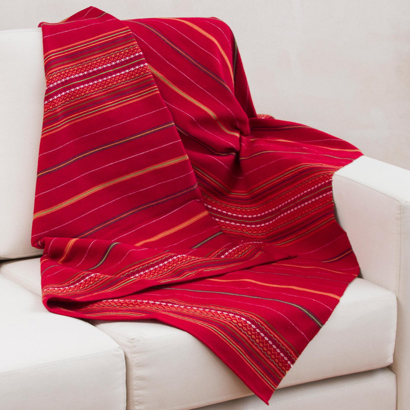 Hand Woven Throw Blanket