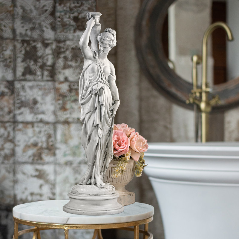 Figurine de jardin Dione, la déesse de l'eau Divine