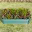 Lit rectangulaire en métal surélevé pour légumes, plantes, herbes de rouille, assemblage facile, preuve-502955462-502955463