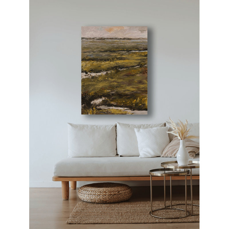 Abstract and Landscape & Nature Print Canvas, Black Framed Canvas, 24" H x 20" W x 1.75" D