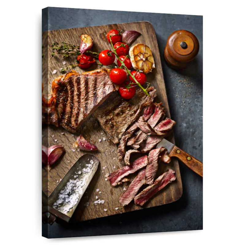 Yarlin Sliced Grilled Steak, 24" H x 16" W