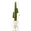 66'' Faux Cactus Plant in Ceramic Planter