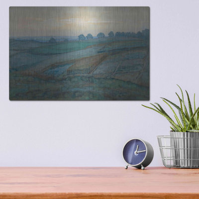 Landscape near Arnhem, 1900-1901' by Piet Mondrian, Metal Wall Art
