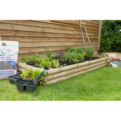 Handmade Wood Raised Garden Bed