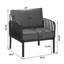 Fauteuil club d'extérieur (sans la table)-2106795124