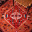 Tapis oriental orange / noir Emens-233949106