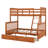 Twin Over Full Bunk Bed With Two Storage Drawers, Convertible Into 2 Beds, Solid Wood Bunk Bed With Ladder And Guardrails-807782177