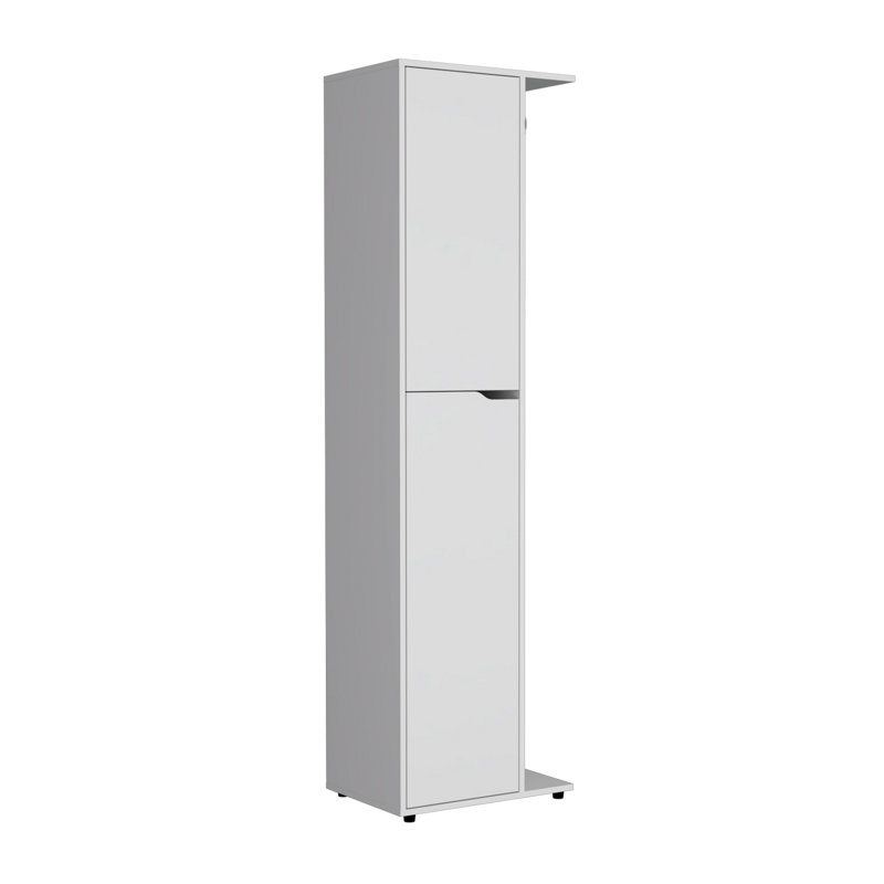 Austin Storage Broom Closet White