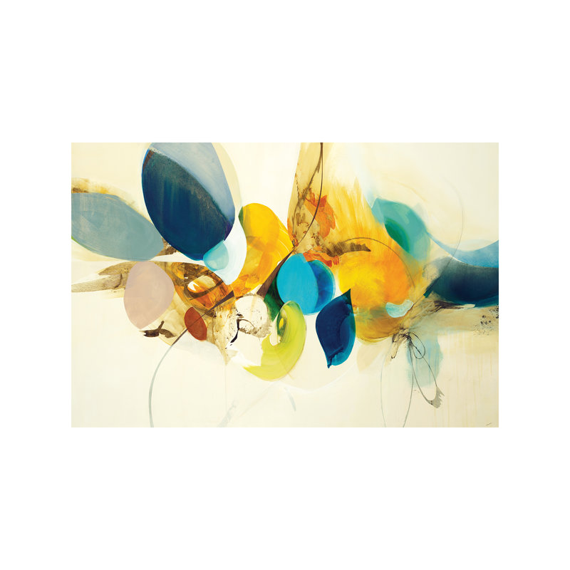 Candid Color by Sarah Stockstill - Wrapped Canvas Painting, 66.04 cm H x 45.72 cm W x 3.175 cm D