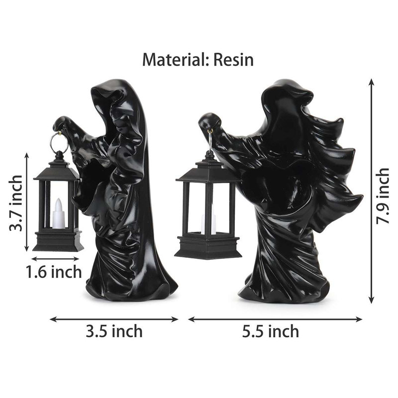 Lampe DEL Insine, Noir