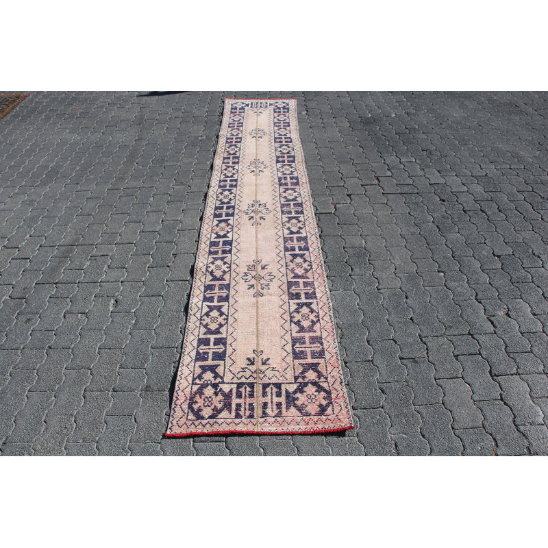 Tapis patchwork rétro rose turc