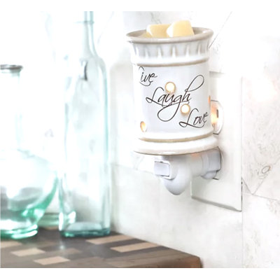 Scented Wax Melt with Ceramic Holder