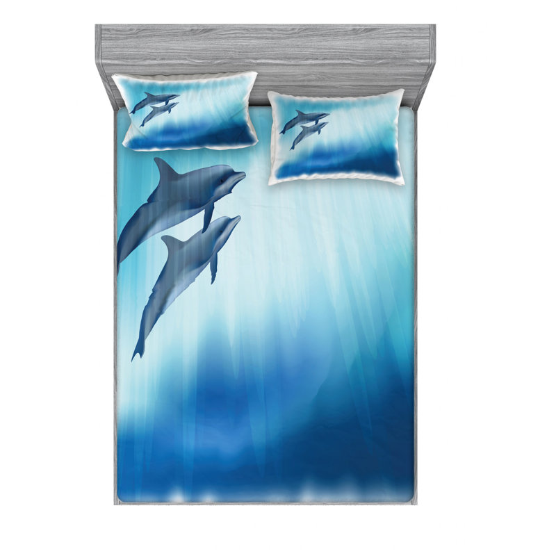 Microfiber Sheet Set, Full Sheet Set with Fitted Sheet