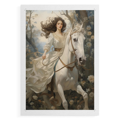 WOMEN Series CMXLVIII  -Premium Canvas Print Only - NOT FRAMED -Ready to Hang