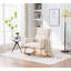 Chaise berçante en lin-88579842