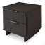 Table de chevet gris anthracite