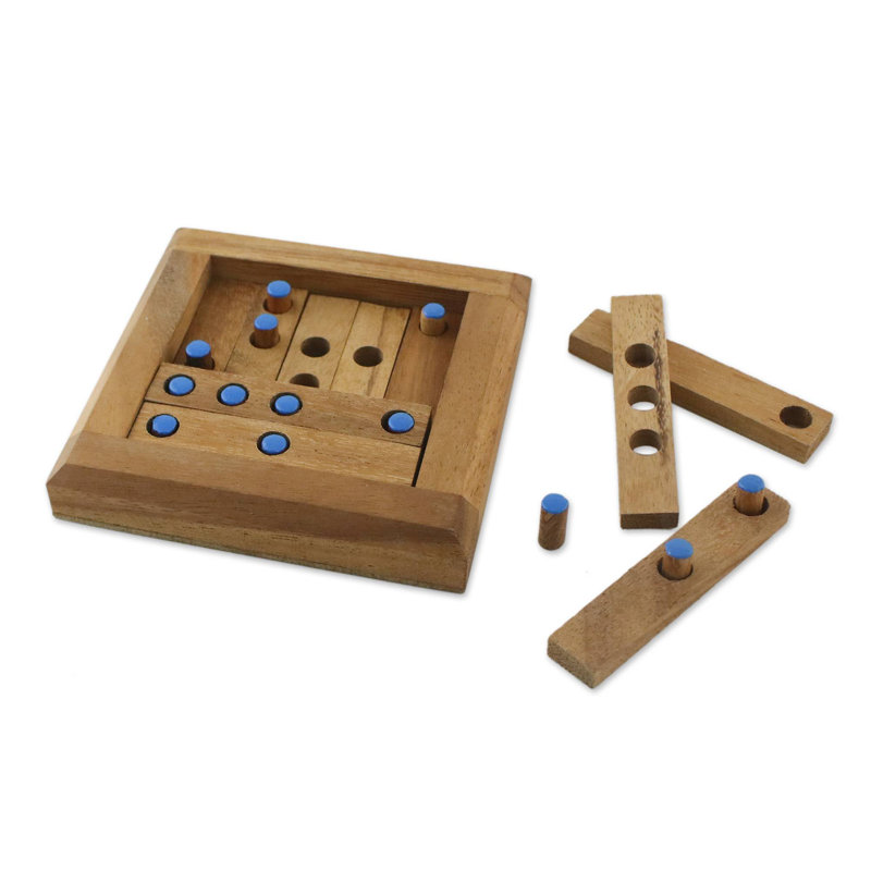 Puzzle en bois à points bleus Islington