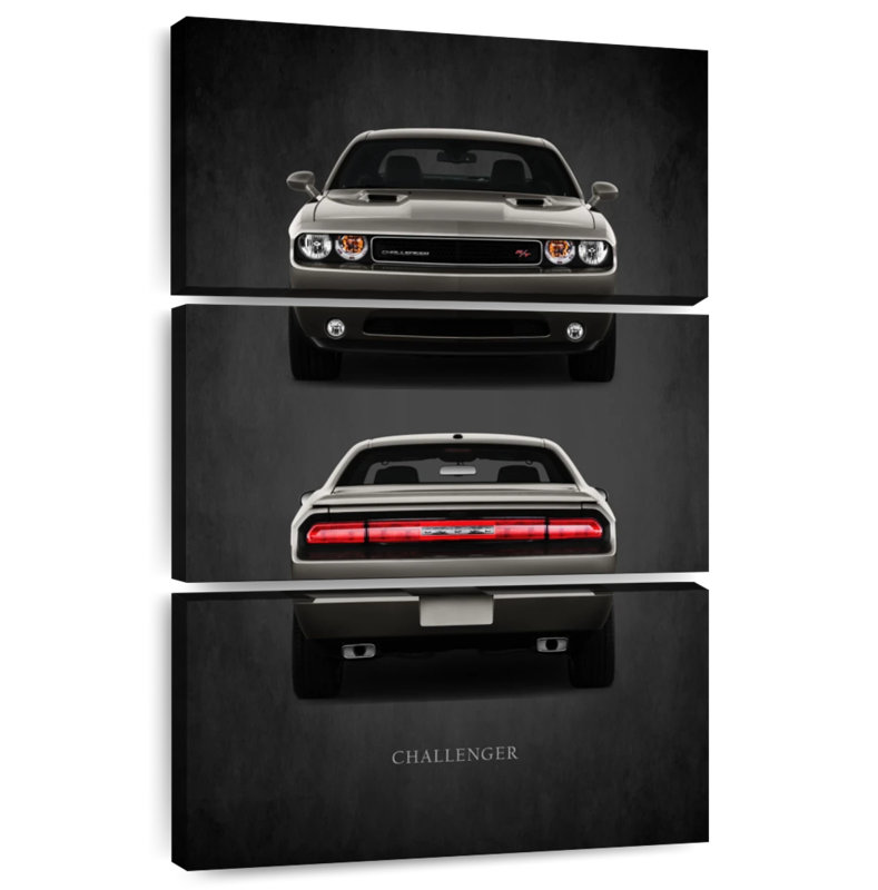Mehar Dodge Challenger RT, 32'' H x 20'' W