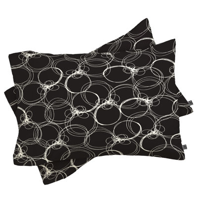Taie d’oreiller cercles