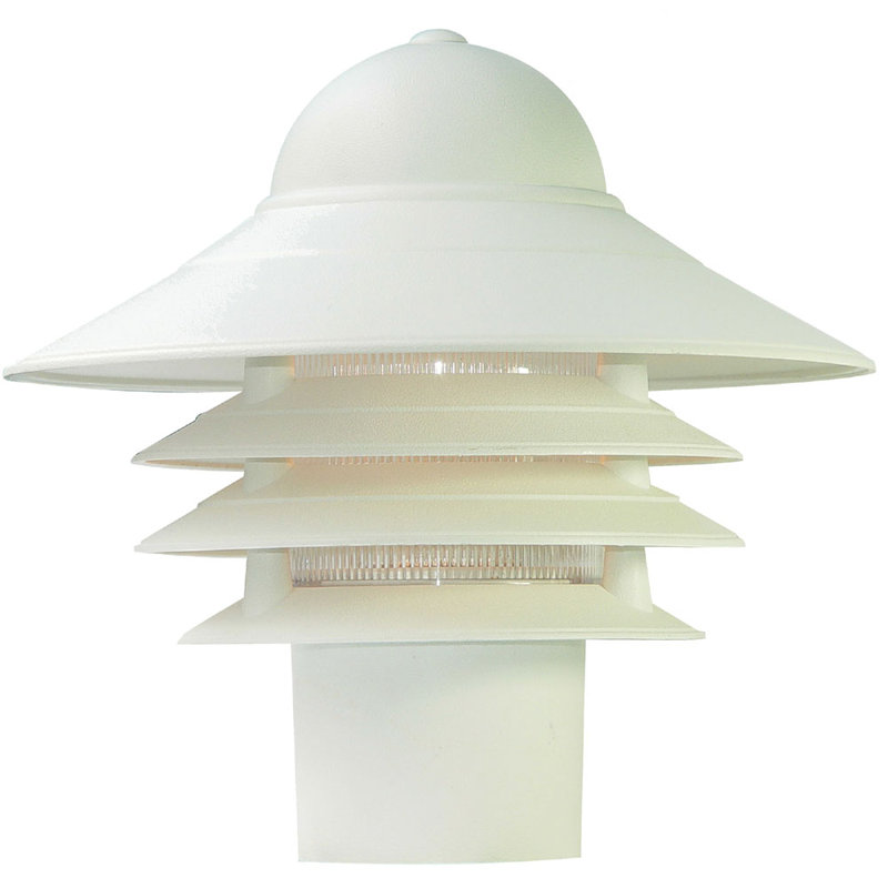 Caja Lantern Head, Textured White